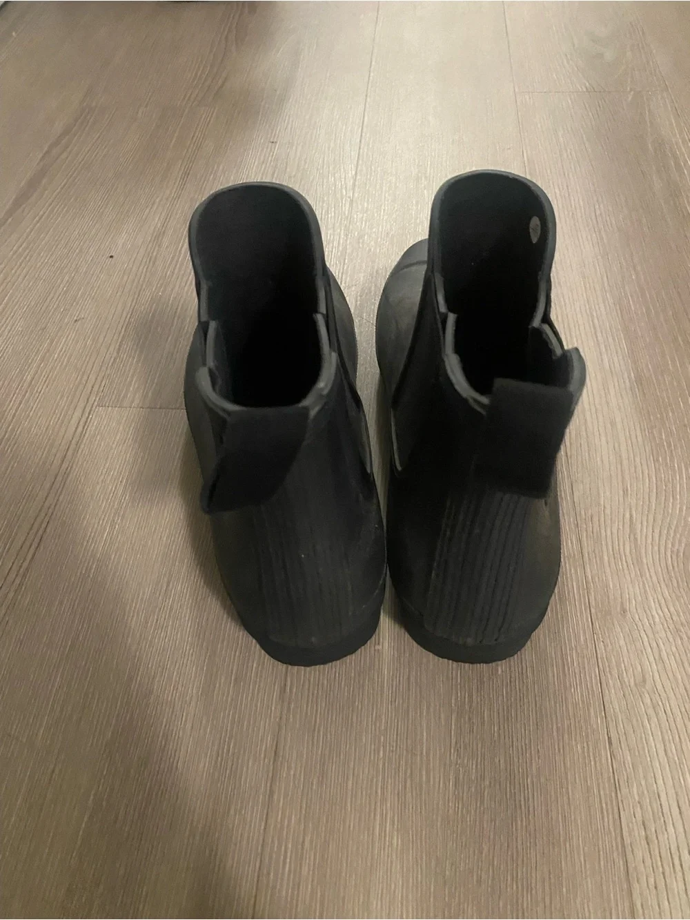 Hunter Black Chelsea Rain Boots - 10